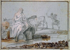 Apollon et Mercure - Claude Lorrain